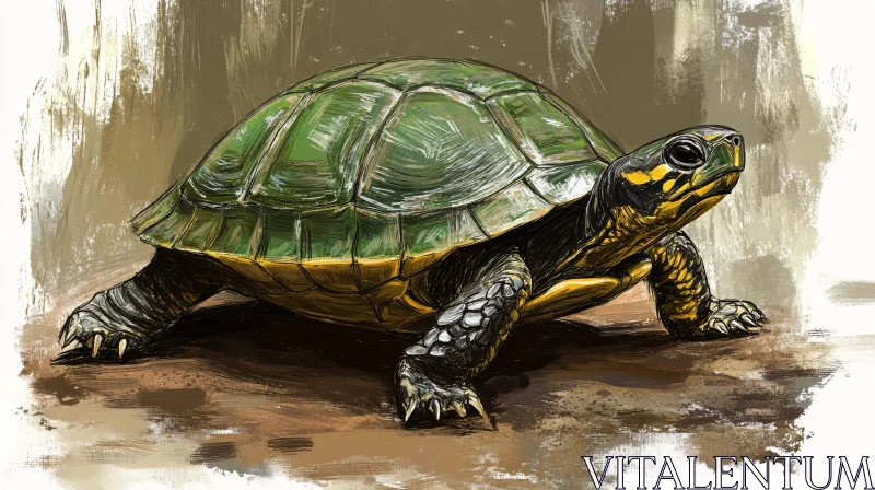 AI ART Turtle Artwork Masterpiece