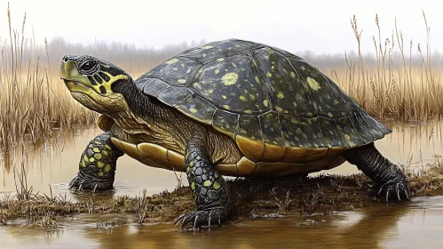 Wetland Turtle Image