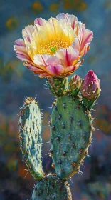 Vibrant Cactus in Bloom