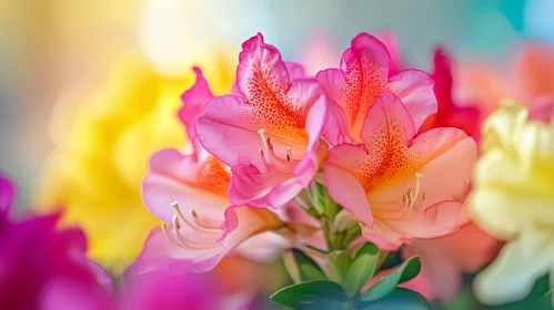 Beautiful Pink and Colorful Flowers