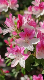 Close-up of Blooming Azaleas