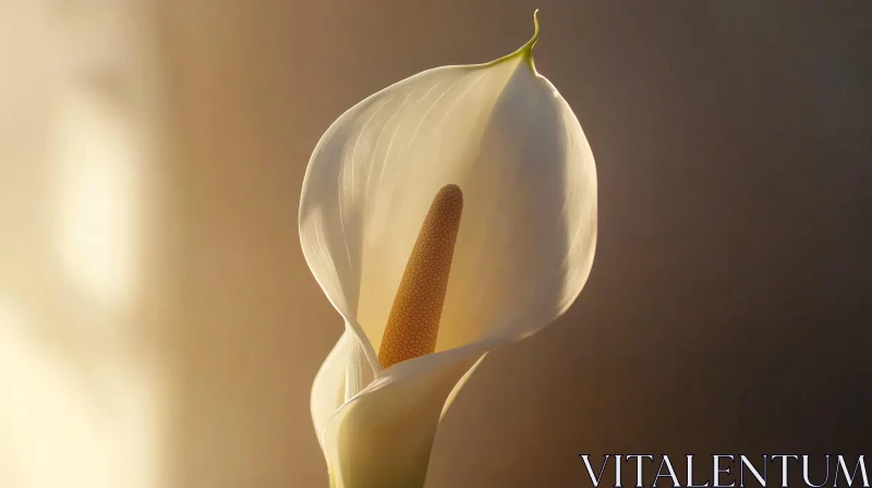 AI ART Graceful Calla Lily Bloom