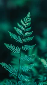 Fern Leaf Close-Up Nature Photography