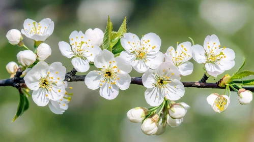 Cherry Blossoms in Full Bloom