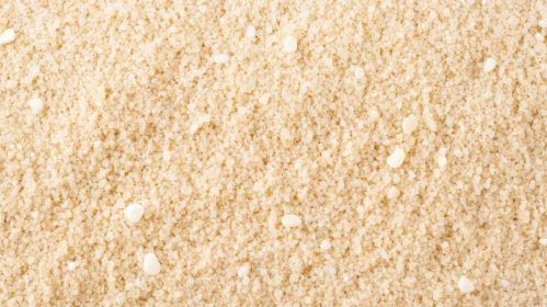 Golden Couscous Texture Close-Up Golden Couscous Texture Close-Up