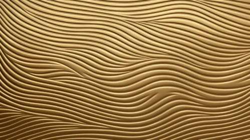 Luxurious Gold Wave Pattern Metal Surface Luxurious Gold Wave Pattern Metal Surface