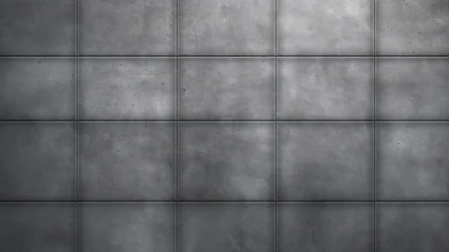 Gray Concrete Wall Texture with Square Tiles Gray Concrete Wall Texture with Square Tiles