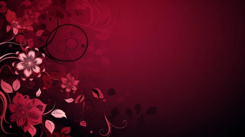 Romantic Floral Background for Wedding Invitations Romantic Floral Background for Wedding Invitations