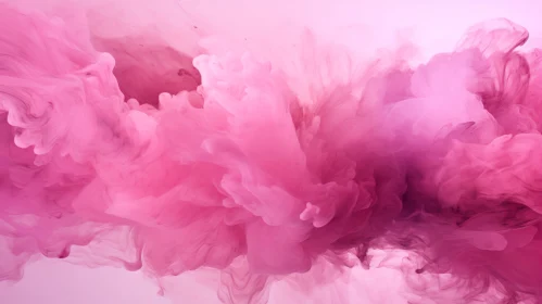 Ethereal Purple and Pink Ink Abstract Painting Ethereal Purple and Pink Ink Abstract Painting