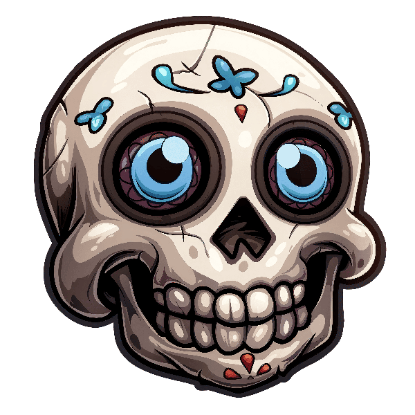 Cartoon Skull Art Cartoon Skull Art