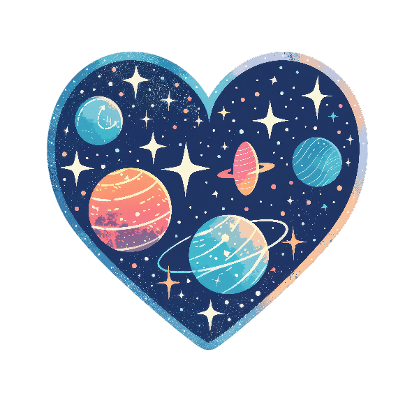 Celestial Heart Art Design Celestial Heart Art Design