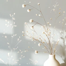 Delicate Floral Arrangement in Soft Tones Delicate Floral Arrangement in Soft Tones